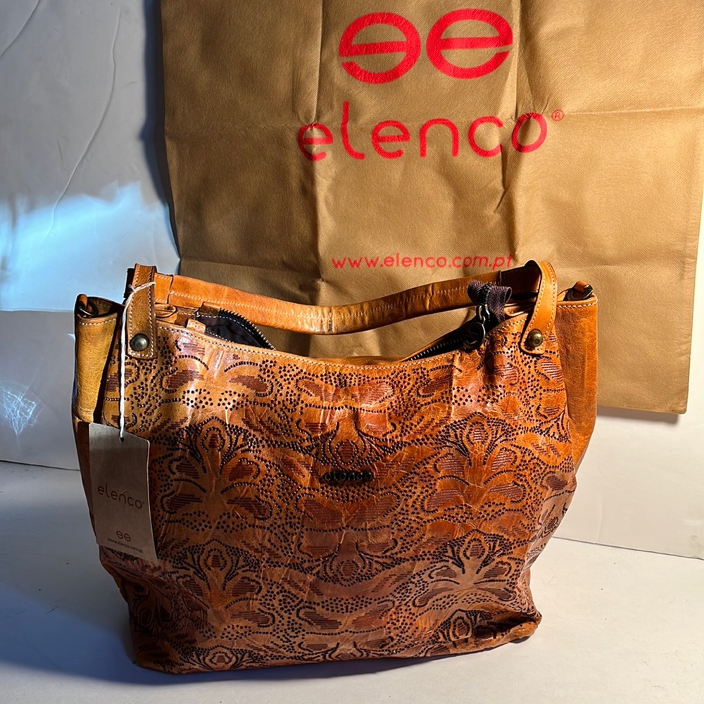 Elenco Leather Purse 5231 Yellow NEW